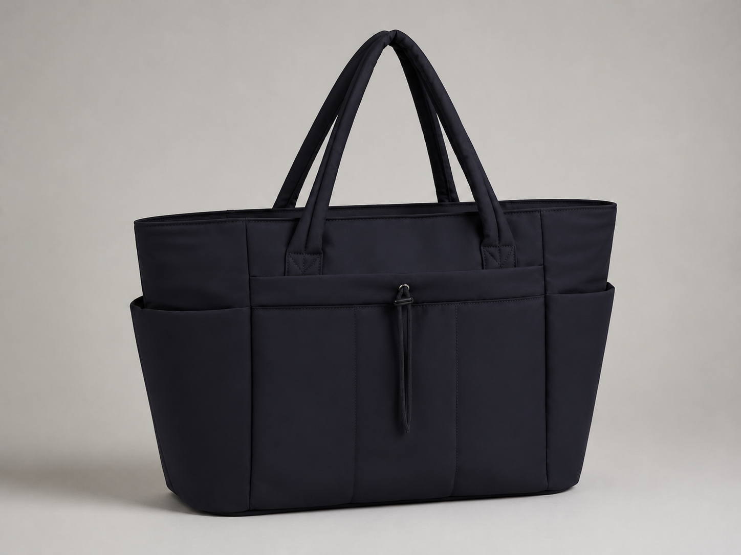 Structured Nylon Travel Tote