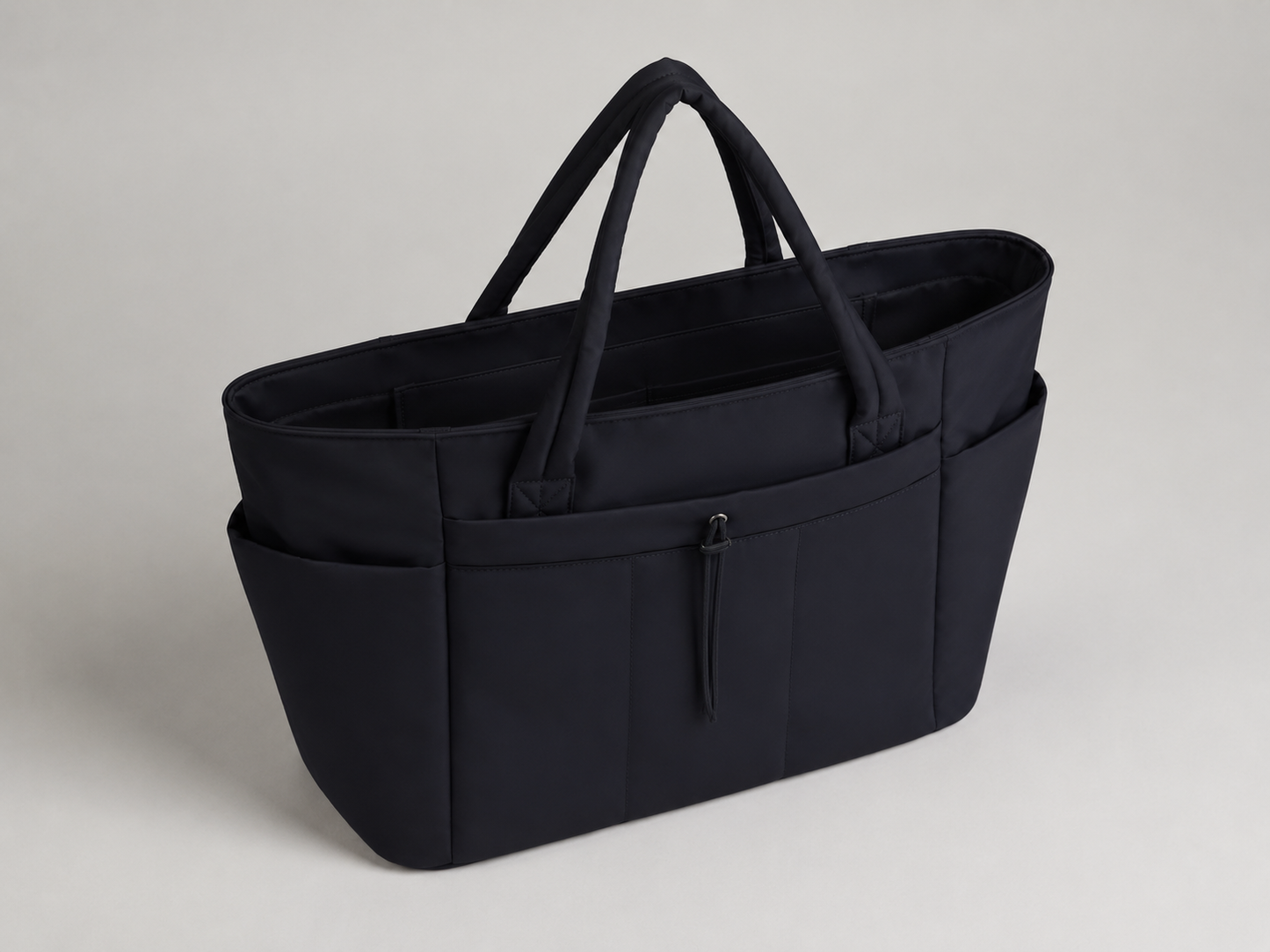 Structured Nylon Travel Tote