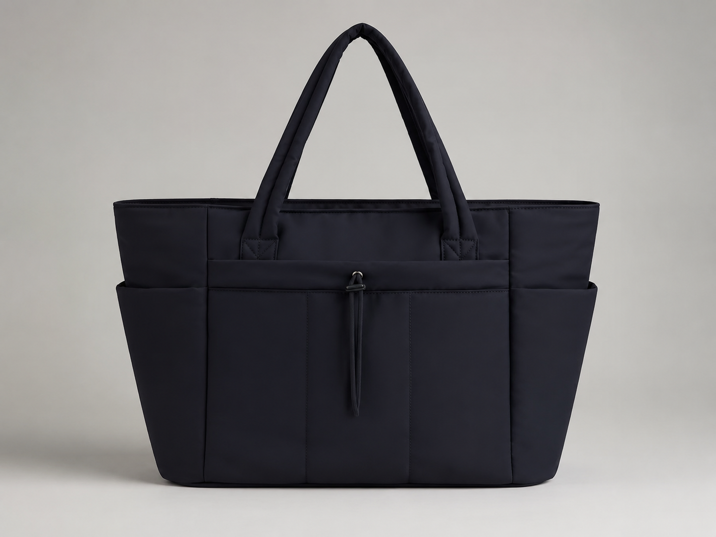 Structured Nylon Travel Tote