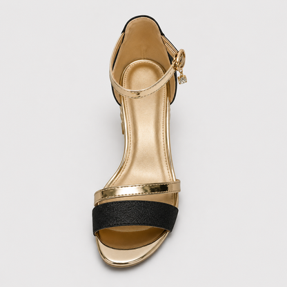 Embellished Block Heel Sandals
